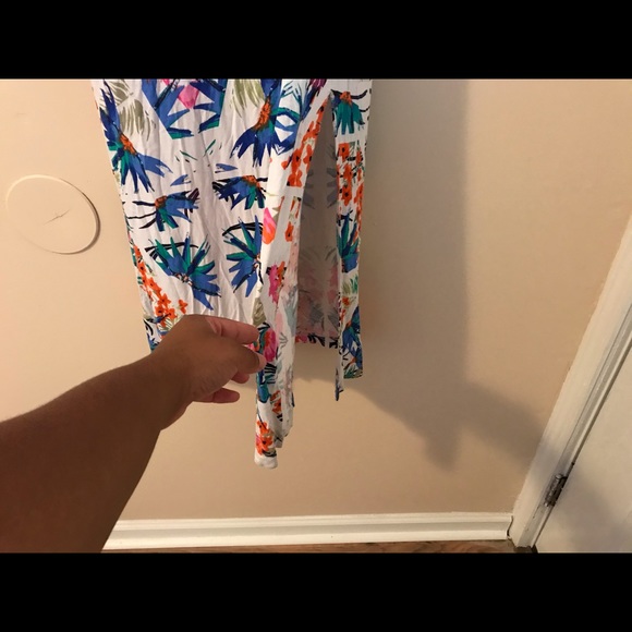 Pretty White/Multicolor Maxi Skirt - Picture 5 of 7